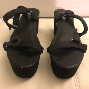 Nasty Gal Flatforms- WORN ONCE!!!!!